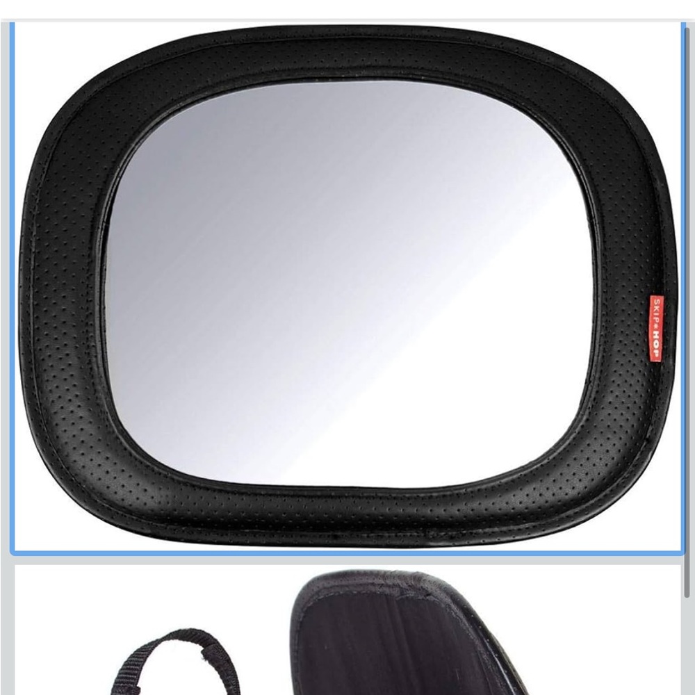 Black Baby Car Mirror by kid hop